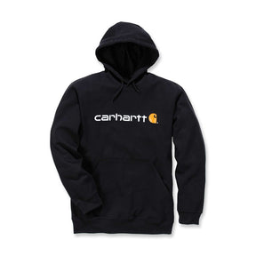 Carhartt Signature Logo Hoodie, Black Hoodie Carhartt