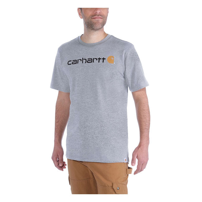 Carhartt Logo Graphic T-Shirt, Heather Gray T-Shirt Carhartt