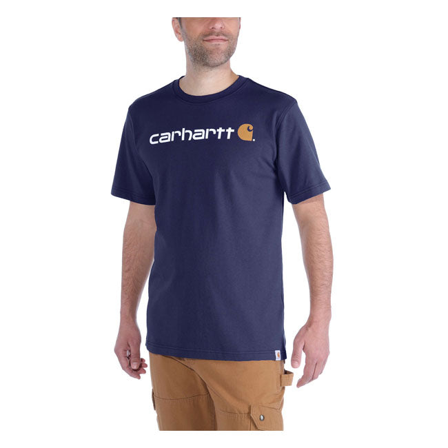 Carhartt Logo Graphic T-Shirt, Navy T-Shirt Carhartt