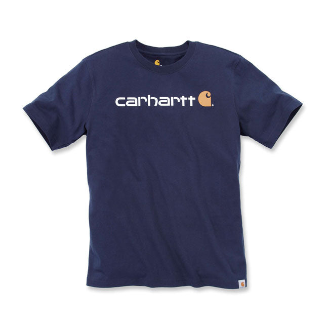 Carhartt Logo Graphic T-Shirt, Navy T-Shirt Carhartt S