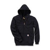 Carhartt Zip Hooded Sweatshirt, Black Hoodies Carhartt S