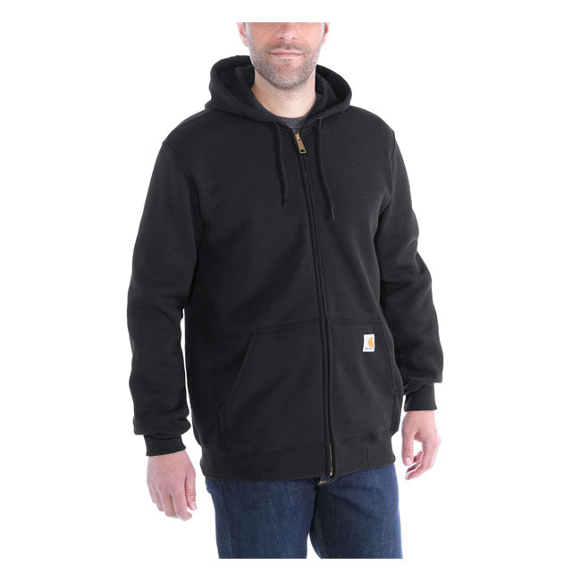 Carhartt Zip Hooded Sweatshirt, Black Hoodies Carhartt