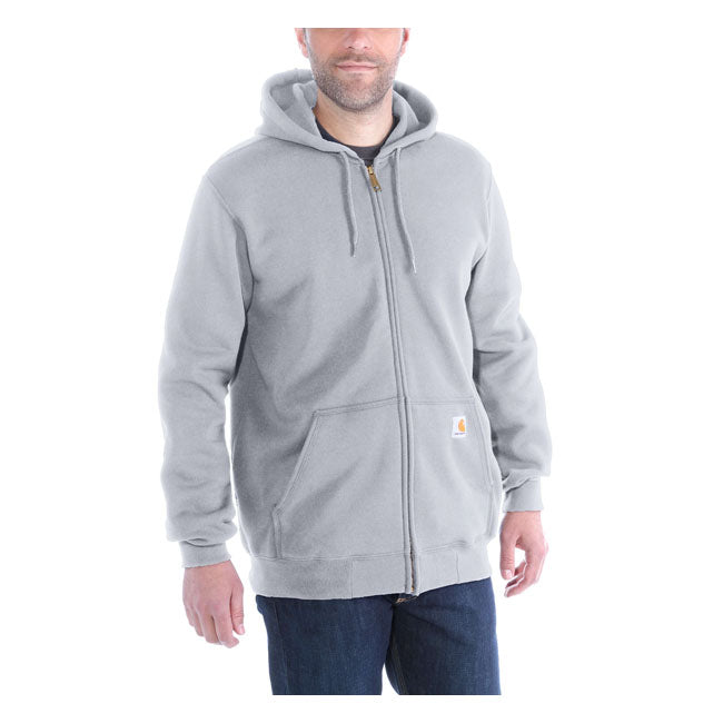 Carhartt Zip Hooded Sweatshirt, Heather Grey Hoodies Carhartt