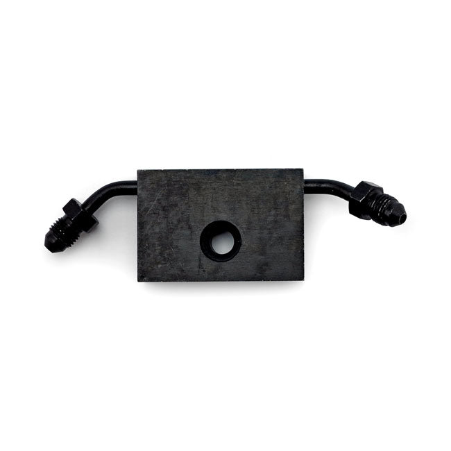 Goodridge, ABS adapter front. Black plated carbon steel BRAKE LINE ADAPTERS Goodridge