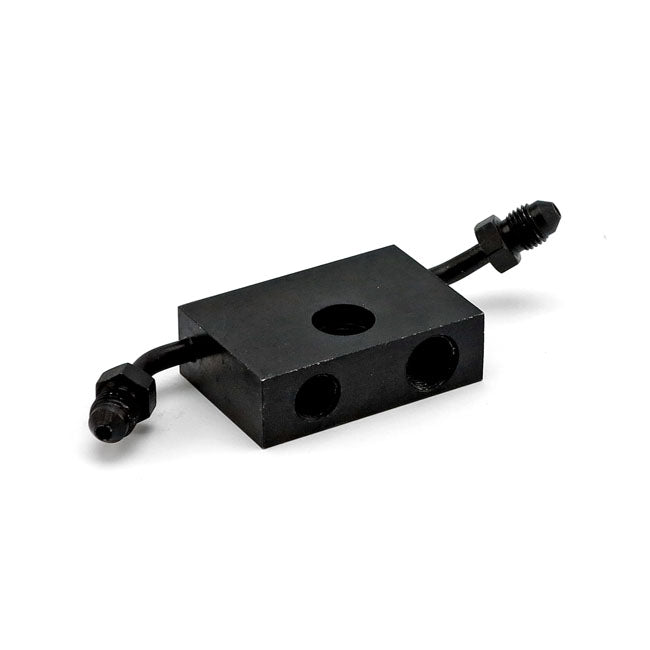 Goodridge, ABS adapter front. Black plated carbon steel BRAKE LINE ADAPTERS Goodridge