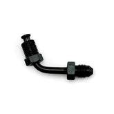 Goodridge, ABS brake adapter front. Black BRAKE LINE ADAPTERS Goodridge