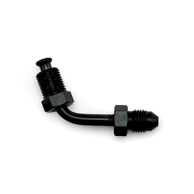 Goodridge, ABS brake adapter front. Black BRAKE LINE ADAPTERS Goodridge