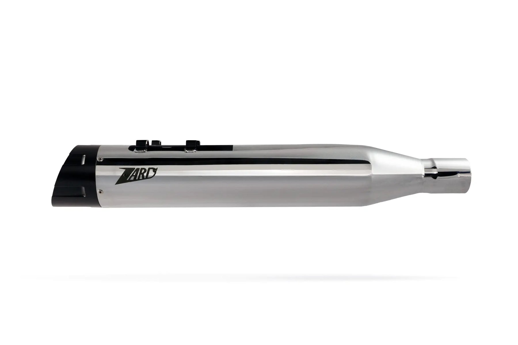 Zard Touring Slip Ons E5+, Chrome - 25+ Touring Slip-Ons Exhaust Zard