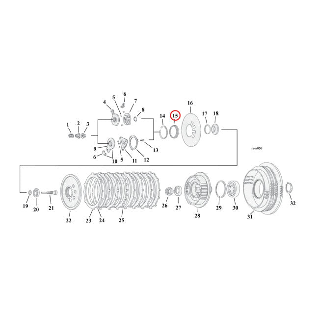 Seat, Clutch Spring Clutch Misc Mcs