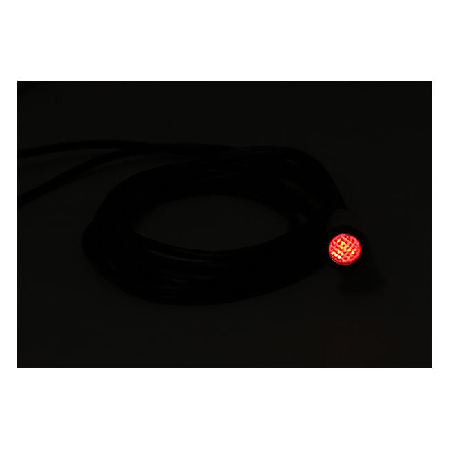 3/8 Indicator Light. Red, No Symbol Indicator Lights Mcs