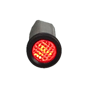 3/8 Indicator Light. Red, No Symbol Indicator Lights Mcs
