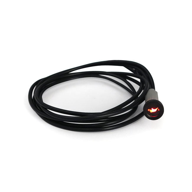 3/8 Indicator Light. Red, With ''Oil Can'' Symbol Indicator Lights Mcs
