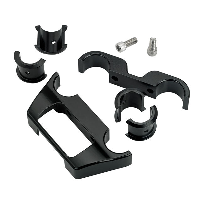 Dash Panel, Black - 18+ Softail Dash Panel Biltwell