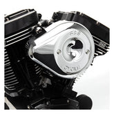 S&S Stealth, teardrop air cleaner kit. Chrome Air Cleaner S&S