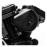S&S Cycle S&S Stealth Teardrop Air Cleaner Kit, Black - 18-24 Softail & 17-25 Touring Air Cleaner S&S Cycle
