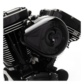 S&S Cycle S&S Stealth Teardrop Air Cleaner Kit, Black - 18-24 Softail & 17-25 Touring Air Cleaner S&S Cycle