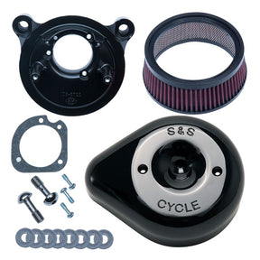 S&S Stealth Teardrop Air Cleaner Kit, Black - 18-24 Softail & 17-25 Touring