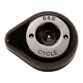 S&S Cycle Teardrop Air Cleaner Cover, Gloss Black - Stealth Applications Air Cleaner Cover S&S Cycle
