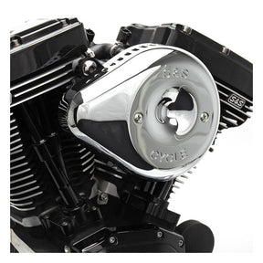 S&S Cycle Cover Ac Slasher Chr Air Cleaner Cover S&S Cycle