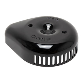 S&S Stealth Teardrop Slasher cover black Air Cleaner Cover S&S