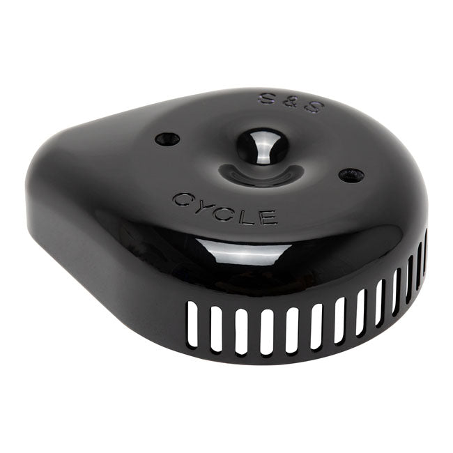 S&S Stealth Teardrop Slasher cover black Air Cleaner Cover S&S