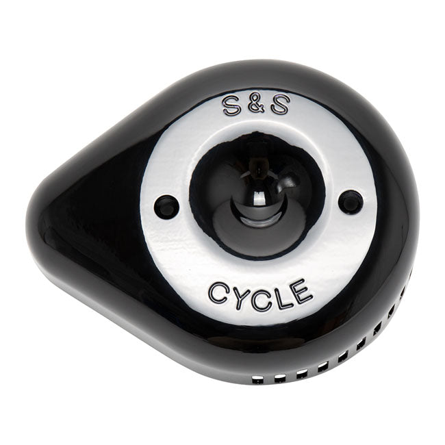 S&S Stealth Teardrop Slasher cover black Air Cleaner Cover S&S