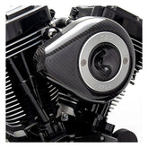 S&S Stealth, carbon teardrop air cleaner kit Air Cleaner S&S