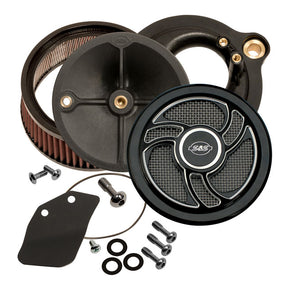 S&S Stealth, Torker air cleaner kit black Air Cleaner S&S