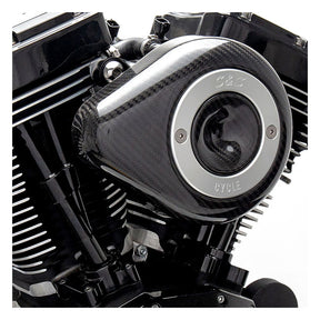 S&S Stealth, carbon teardrop air cleaner kit Air Cleaner S&S