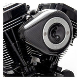 S&S Stealth, carbon teardrop air cleaner kit Air Cleaner S&S