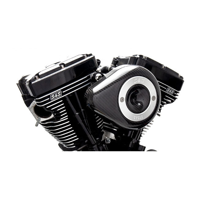 S&S Stealth, carbon teardrop air cleaner kit Air Cleaner S&S