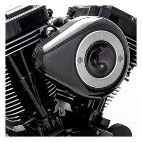 S&S Stealth, carbon teardrop air cleaner kit Air Cleaner S&S