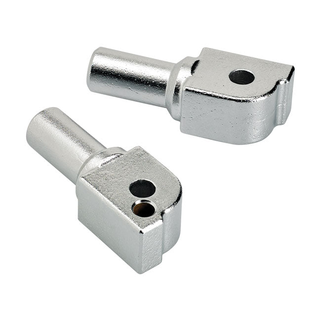 Biltwell Clevis St18 Pass Chrome Passenger Mounts Biltwell