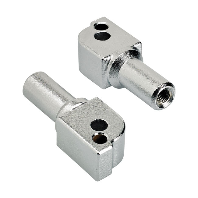 Biltwell Clevis St18 Pass Chrome Passenger Mounts Biltwell