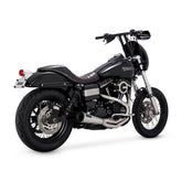 Vance & Hines Exhaust Brushed Stainless 2 1 Full Exhaust System Vance & Hines