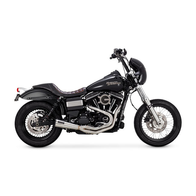 Vance & Hines Exhaust Brushed Stainless 2 1 Full Exhaust System Vance & Hines