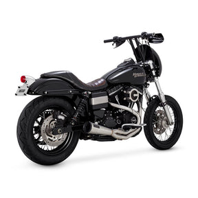 Vance & Hines Exhaust Brushed Stainless 2 1 Full Exhaust System Vance & Hines