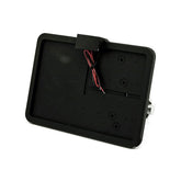 Cpv, ''Slide In'' License Plate Bracket. Side Mount, Black License Plate Brackets Cpv