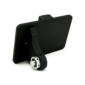 Cpv, ''Slide In'' License Plate Bracket. Side Mount, Black License Plate Brackets Cpv