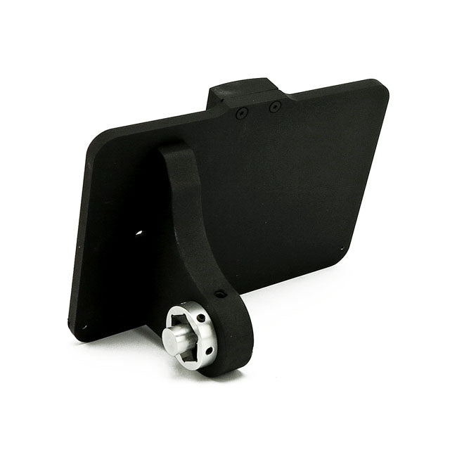 Cpv, ''Slide In'' License Plate Bracket. Side Mount, Black License Plate Brackets Cpv