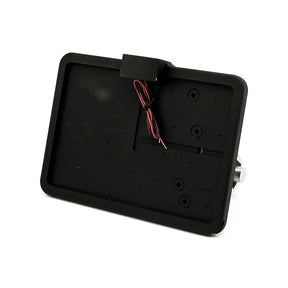 Cpv, ''Slide In'' License Plate Bracket. Side Mount, Black License Plate Brackets Cpv