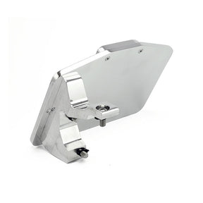 Cpv, License Plate Bracket Kit Swing. Polished. Eu License Plate Brackets Cpv