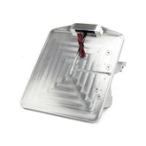 Cpv, License Plate Bracket Kit Swing. Polished. Germany License Plate Brackets Cpv