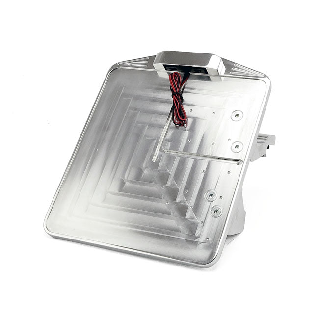 Cpv, License Plate Bracket Kit Swing. Polished. Germany License Plate Brackets Cpv