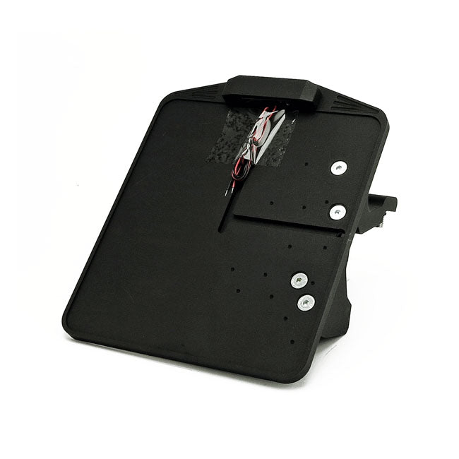 Cpv, License Plate Bracket Kit Swing. Black. Germany License Plate Brackets Cpv