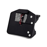 Cpv, License Plate Bracket Kit Swing. Black. Germany License Plate Brackets Cpv