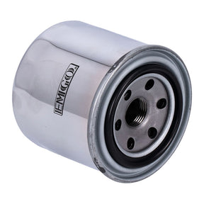 Emgo spin on oil filter chrome OIL FILTERS Emgo