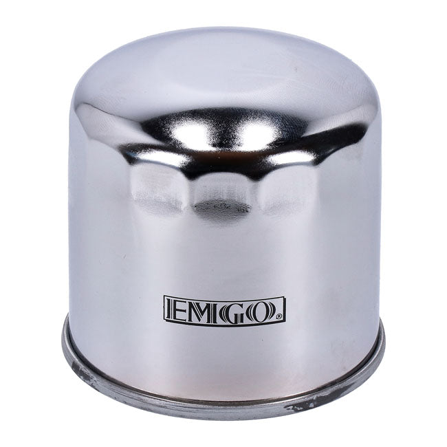 Emgo spin on oil filter chrome OIL FILTERS Emgo