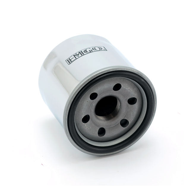 Emgo spin on oil filter chrome OIL FILTERS Emgo