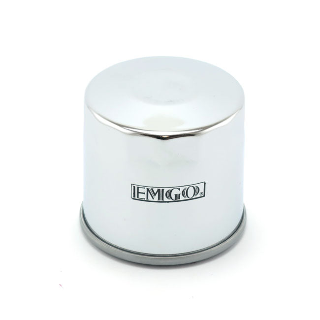 Emgo spin on oil filter chrome OIL FILTERS Emgo